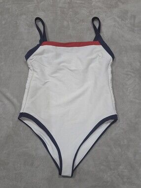 Shade & Shore Cream Bathing Suit